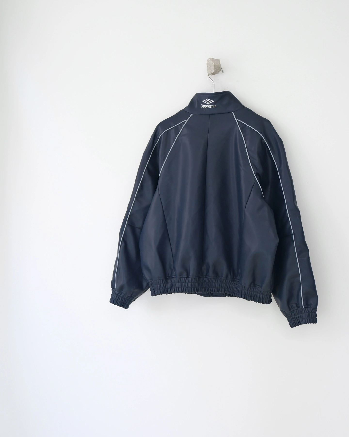 Gemini-- S575 Supreme Umbro FW25 WEEK4 Leather Track Jacket embroidery YKK 3colour item:E-F110K2112-3F