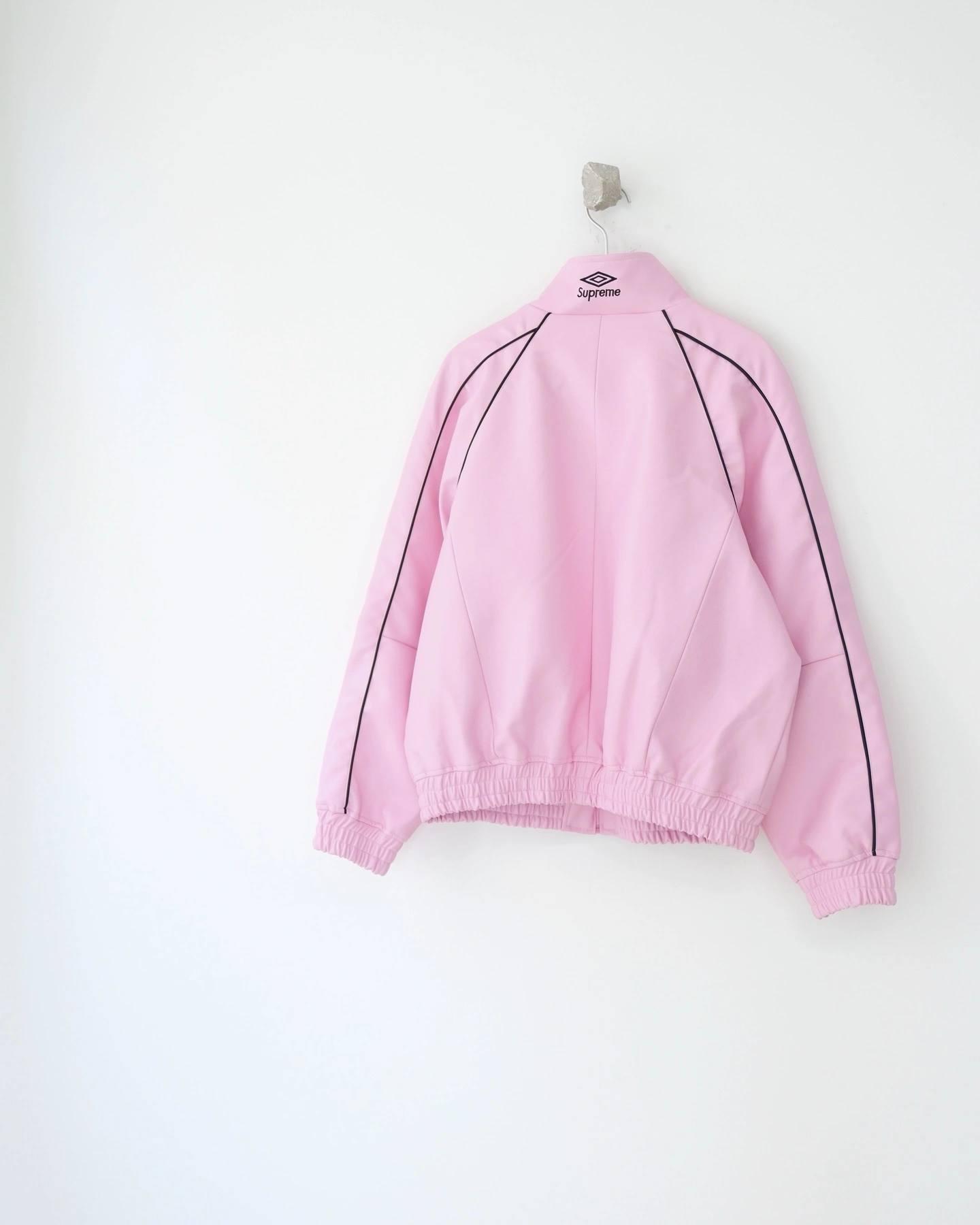 Gemini-- S575 Supreme Umbro FW25 WEEK4 Leather Track Jacket embroidery YKK 3colour item:E-F110K2112-3F