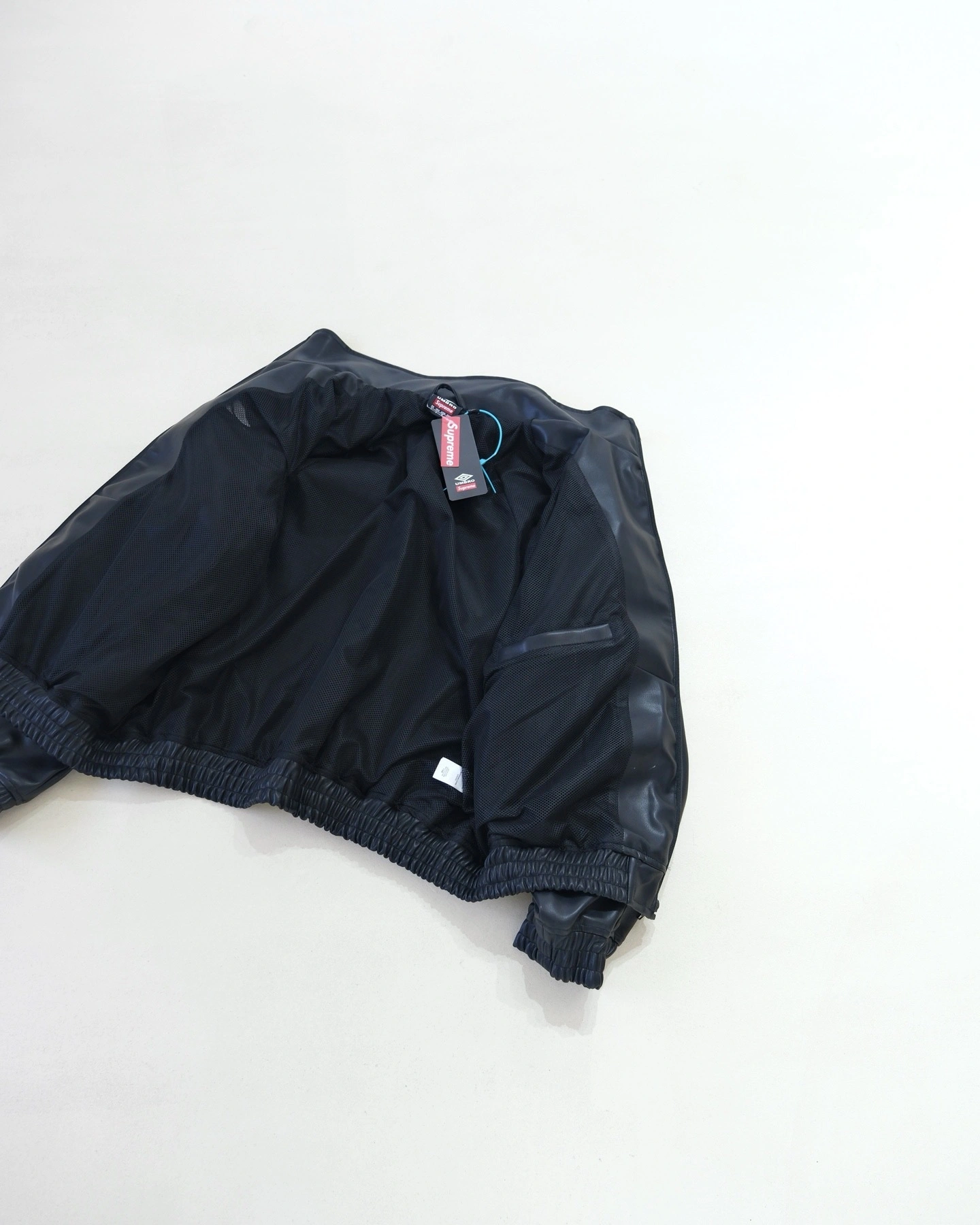 Gemini-- S575 Supreme Umbro FW25 WEEK4 Leather Track Jacket embroidery YKK 3colour item:E-F110K2112-3F