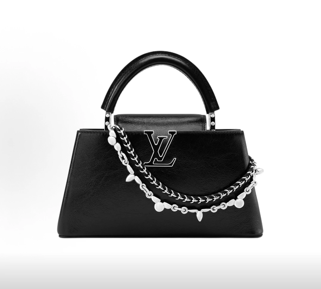 MOMO--8V M25492 high quality version Capucines East-West BB cowhide waxed skin item:E-B808L1704T