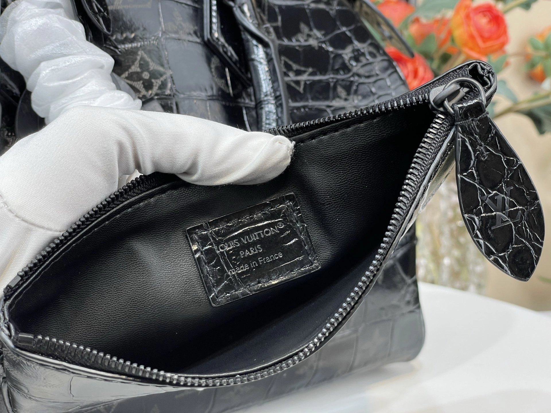 MOMO-- 8V N87494 high quality version Speedy P9 Bandoulière 30 Calfskin sheepskin item:E-B000K1829