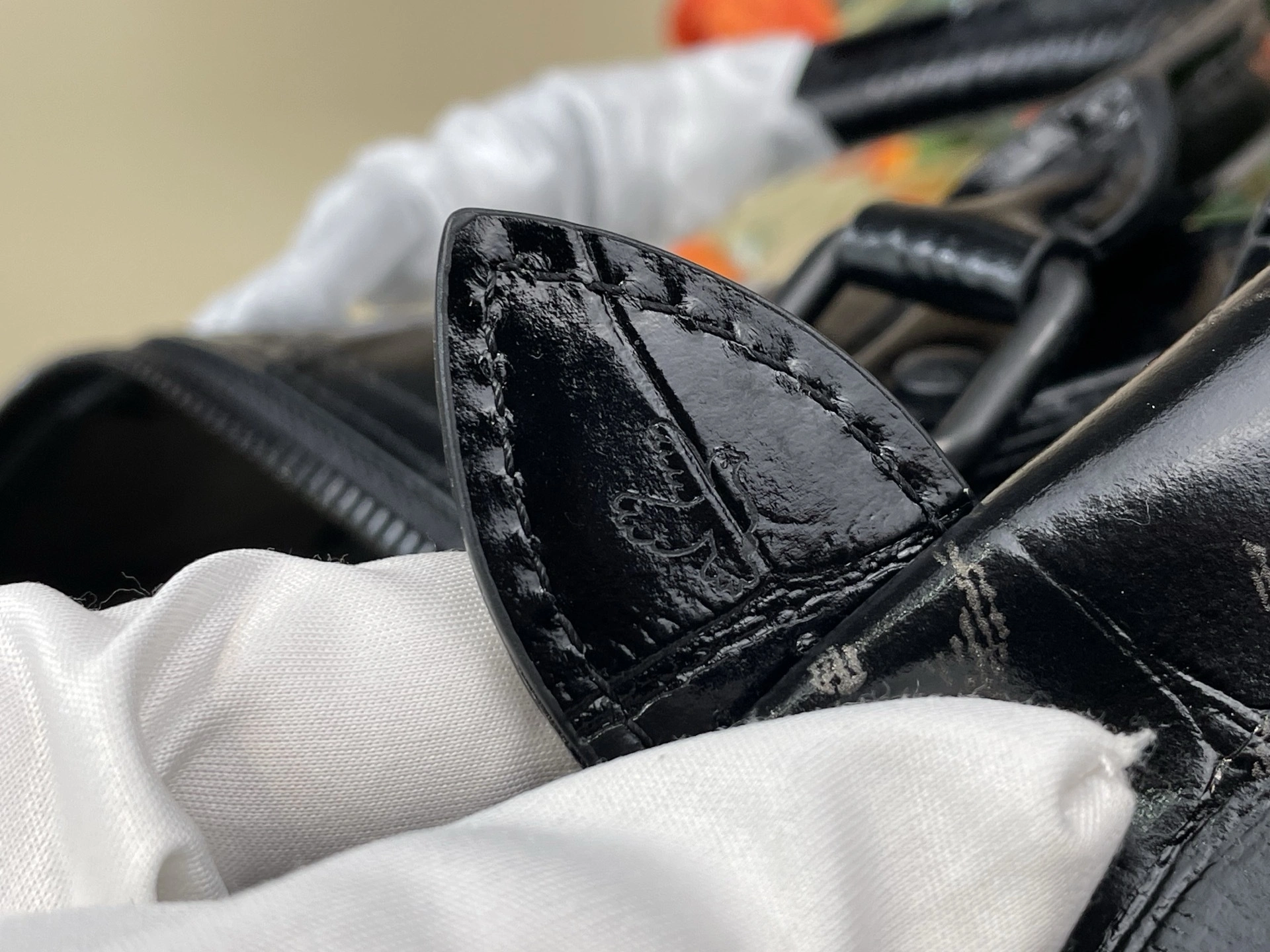 MOMO-- 8V N87494 high quality version Speedy P9 Bandoulière 30 Calfskin sheepskin item:E-B000K1829