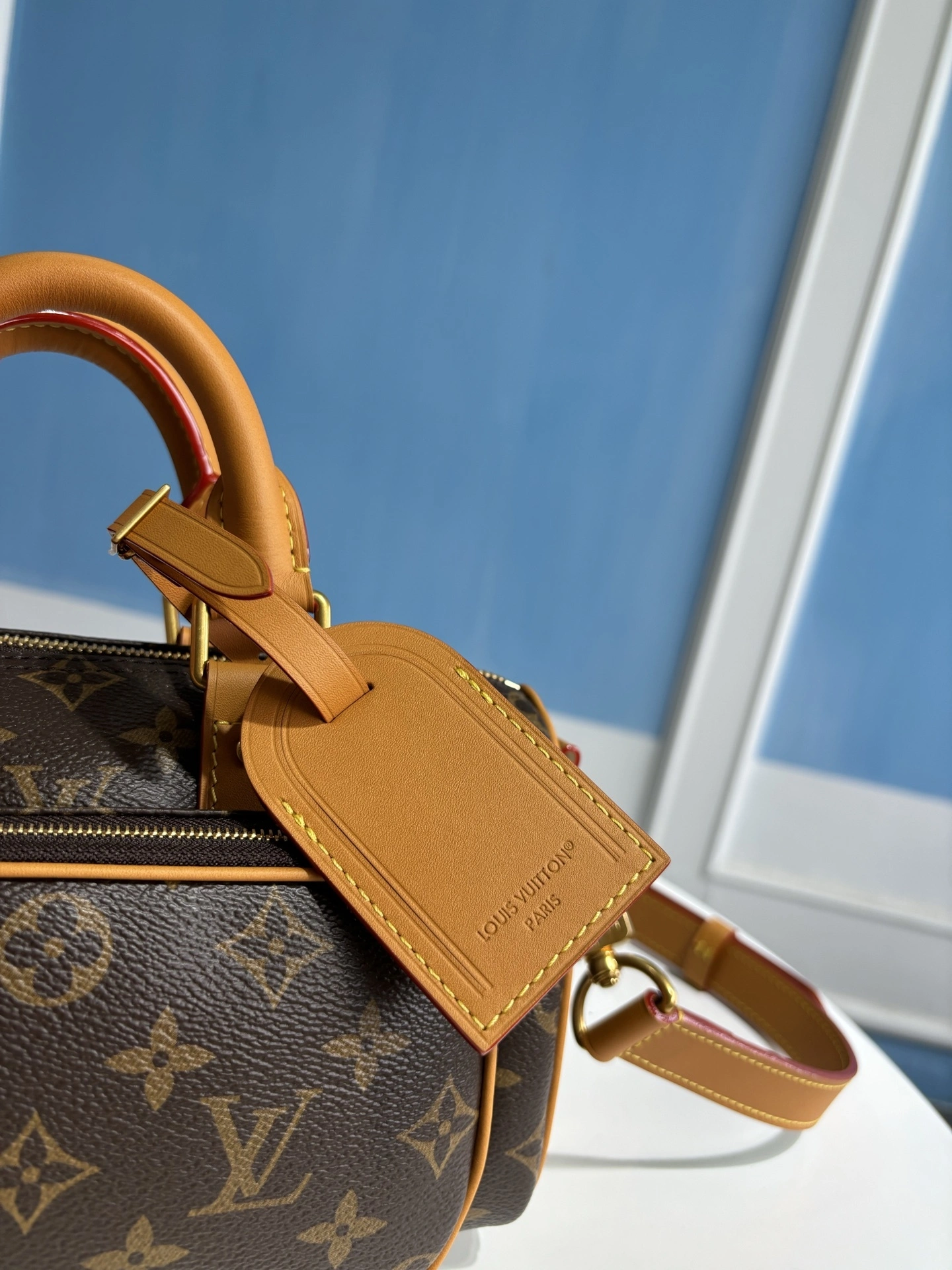 MOMO--8V M14981 high quality version cowhide Keepall 25 Cargo Monogram Archive item:E-B808L1821T