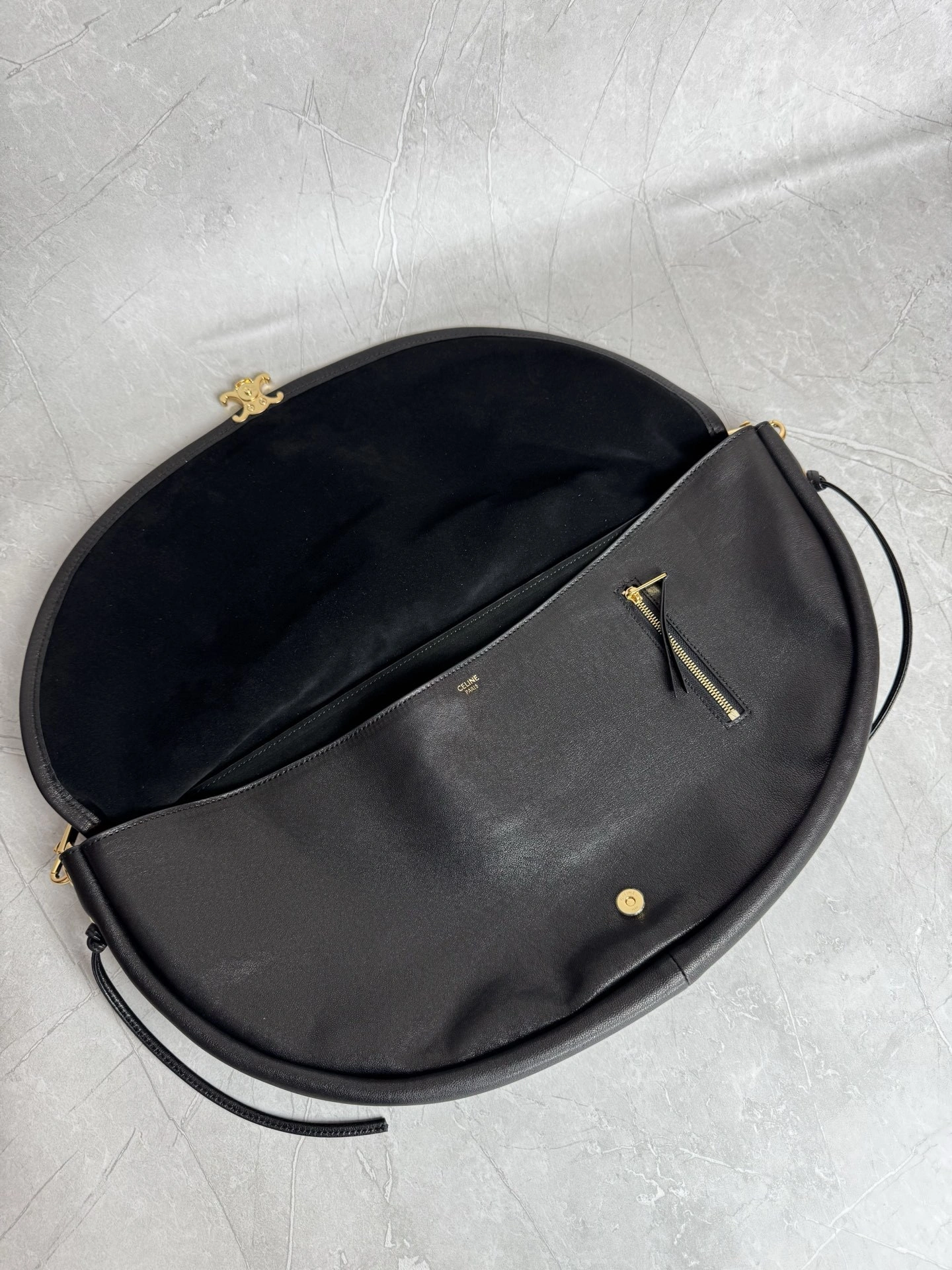 MOMO--358i95 124142T88-38NO high quality version sheepskin Soft Triomphe Halfmoon 26SPRING item:E-B000L1615T