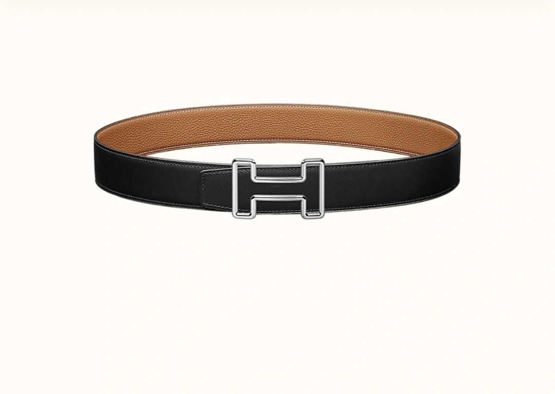 Barbara-H5r75s H077935CK05-H075387CAAA TONIGHT BELT BUCKLE & REVERSIBLE LEATHER STRAP cowhide item:E-S332C0329