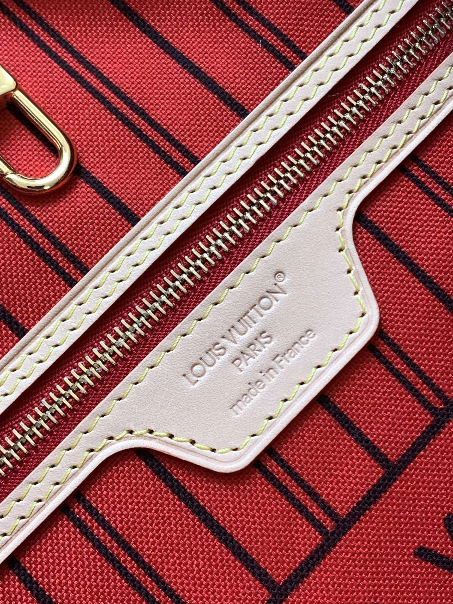 MOMO--8V M12096 high quality version Neverfull Bandoulière Inside Out cowhide item:F-B000A2113