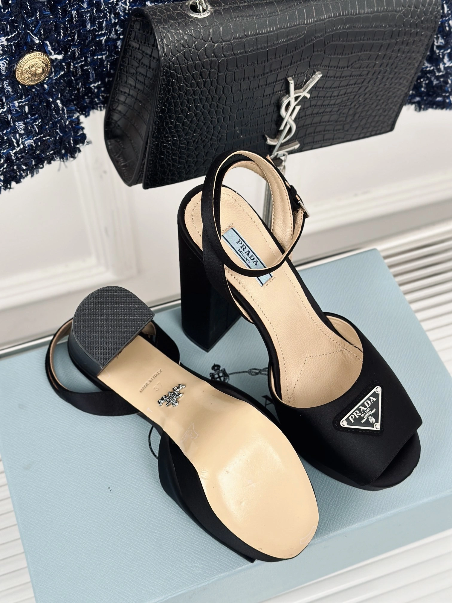 COCO-- Pr141 1XP48B_049_F0002_F_135 Heel height：14CM Waterproof：4CM sheepskin item:D-X000H2205