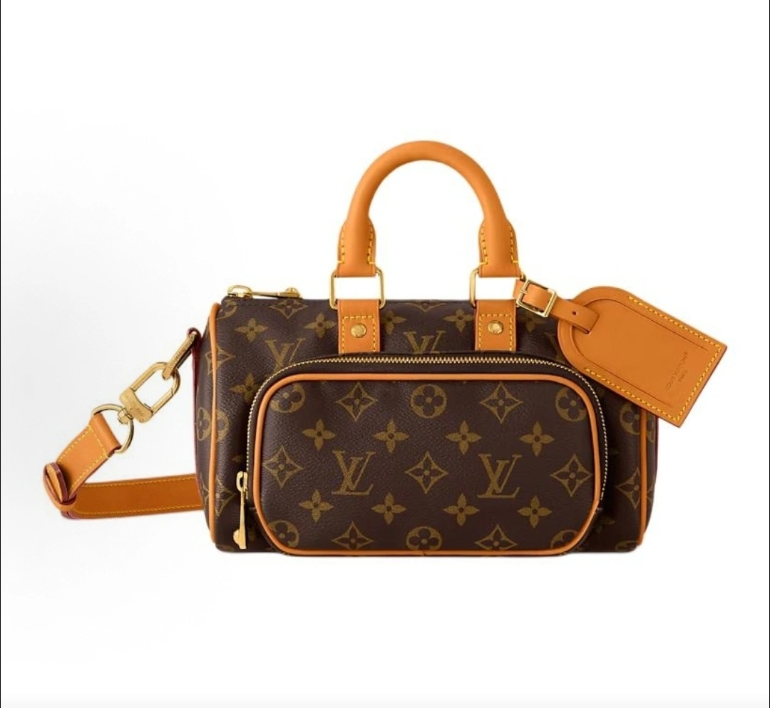 MOMO--8V M14981 high quality version Keepall 25 Cargo Monogram Archive cowhide item:F-B000B0256