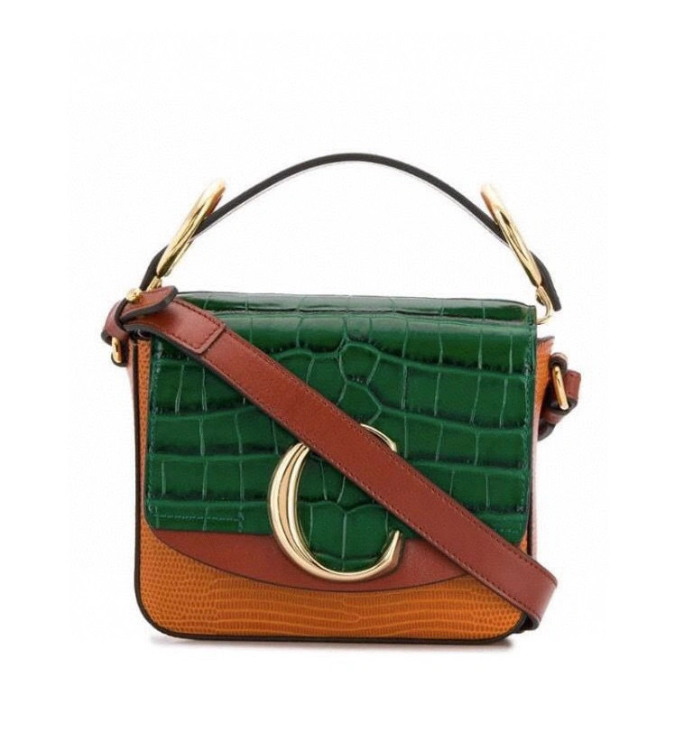 1160 C Bag Crocodile pattern Calf leather item:B-B070B1103