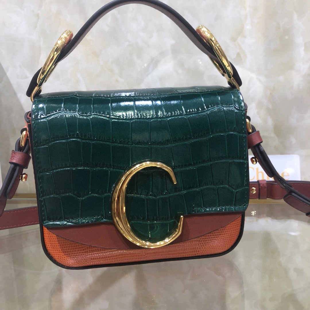 1160 C Bag Crocodile pattern Calf leather item:B-B070B1103