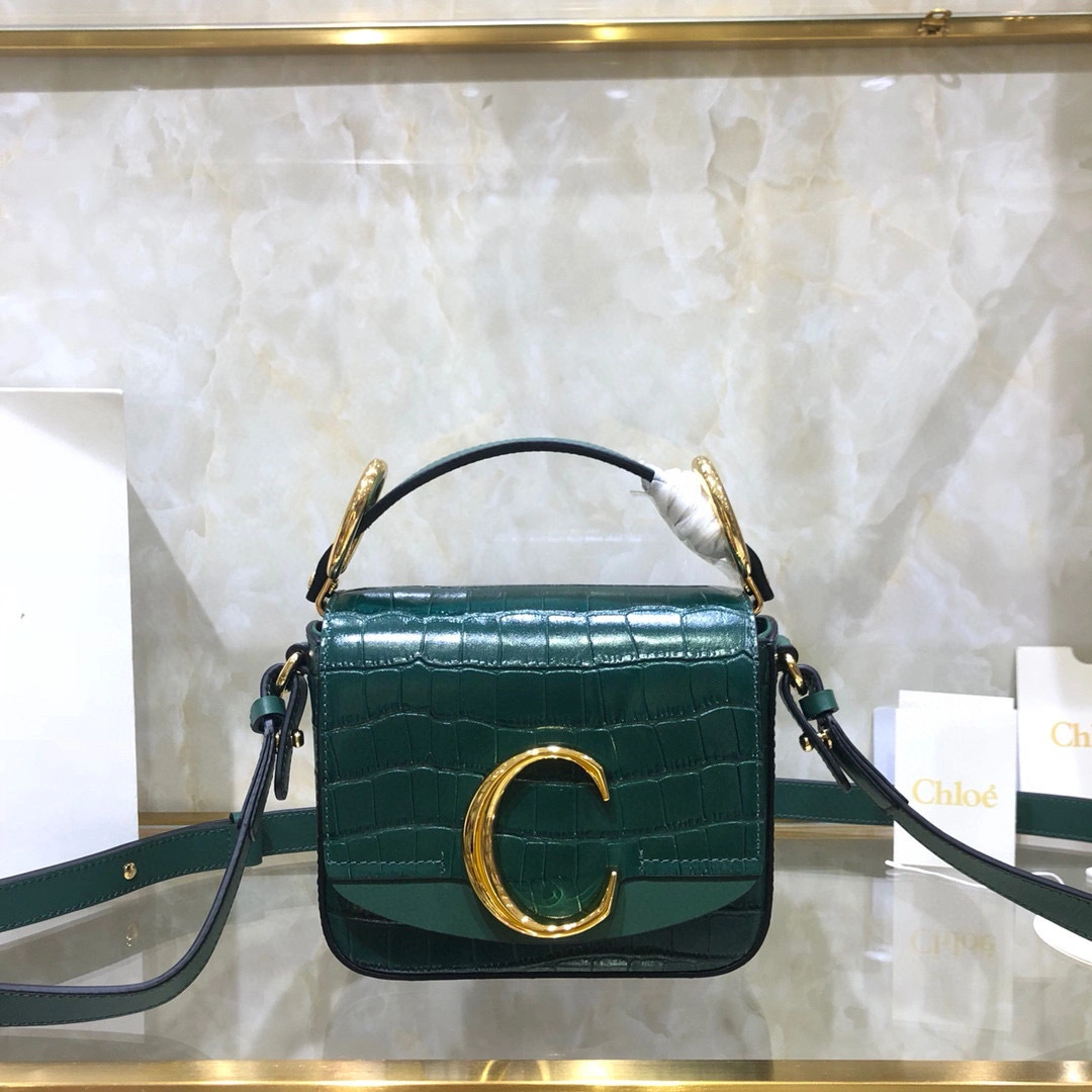 1160 C Bag Crocodile pattern Calf leather item:B-B070B1104