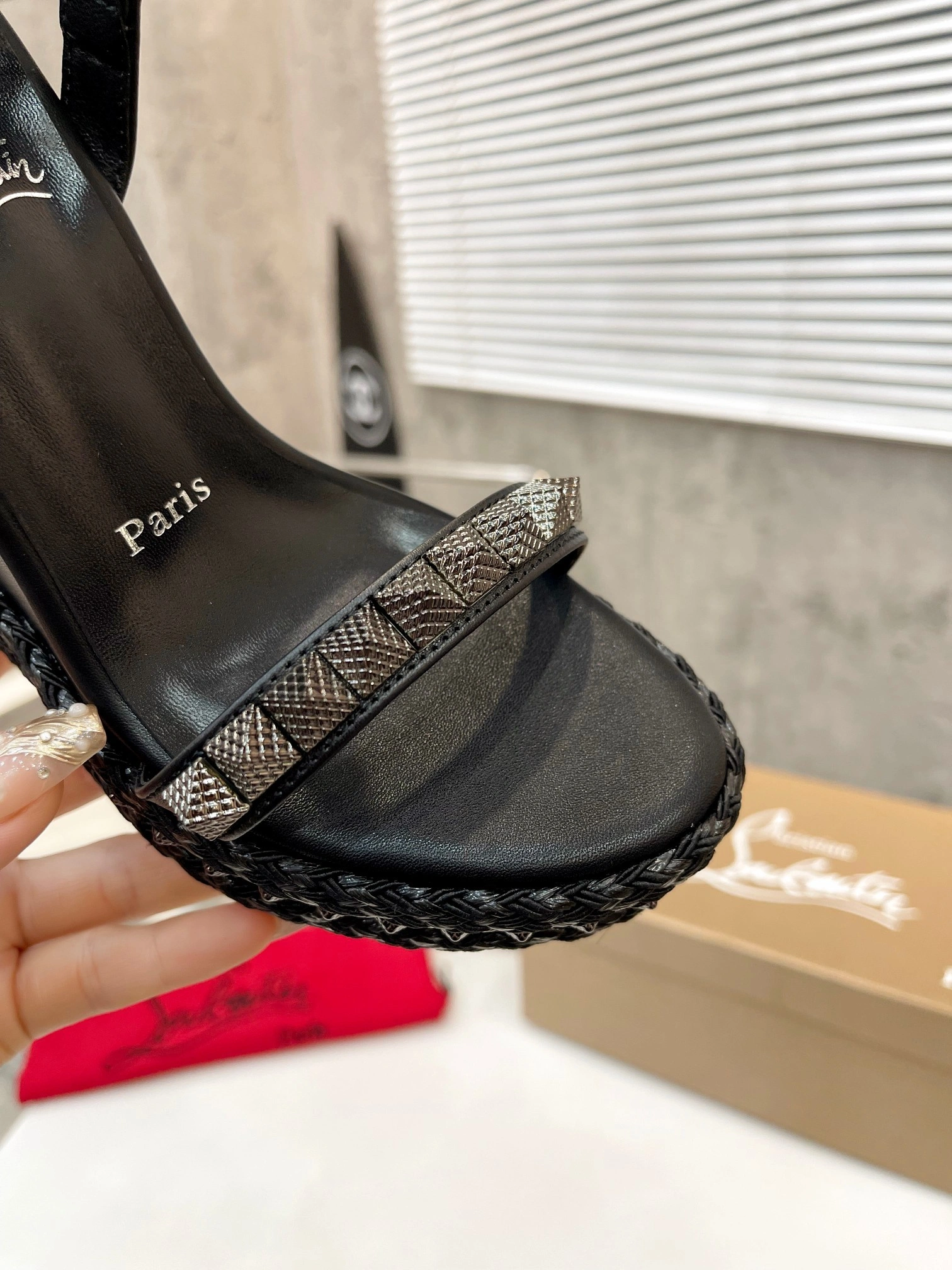 1240071B439 Heel height：12CM cowhide sheepskin item:DT-X543C2018