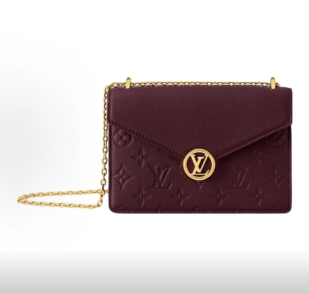 MOMO--8V M25814 high quality version Wallet On Chain Rosy Monogram Empreinte item:E-B808L1836T