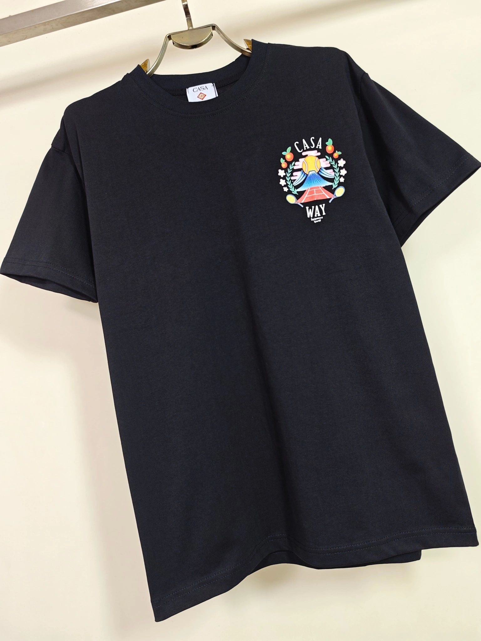 Gemini- 31s1281931 T shirt 260K high quality 260K cotton big cutting 2colour item:E-FL29H3029-2