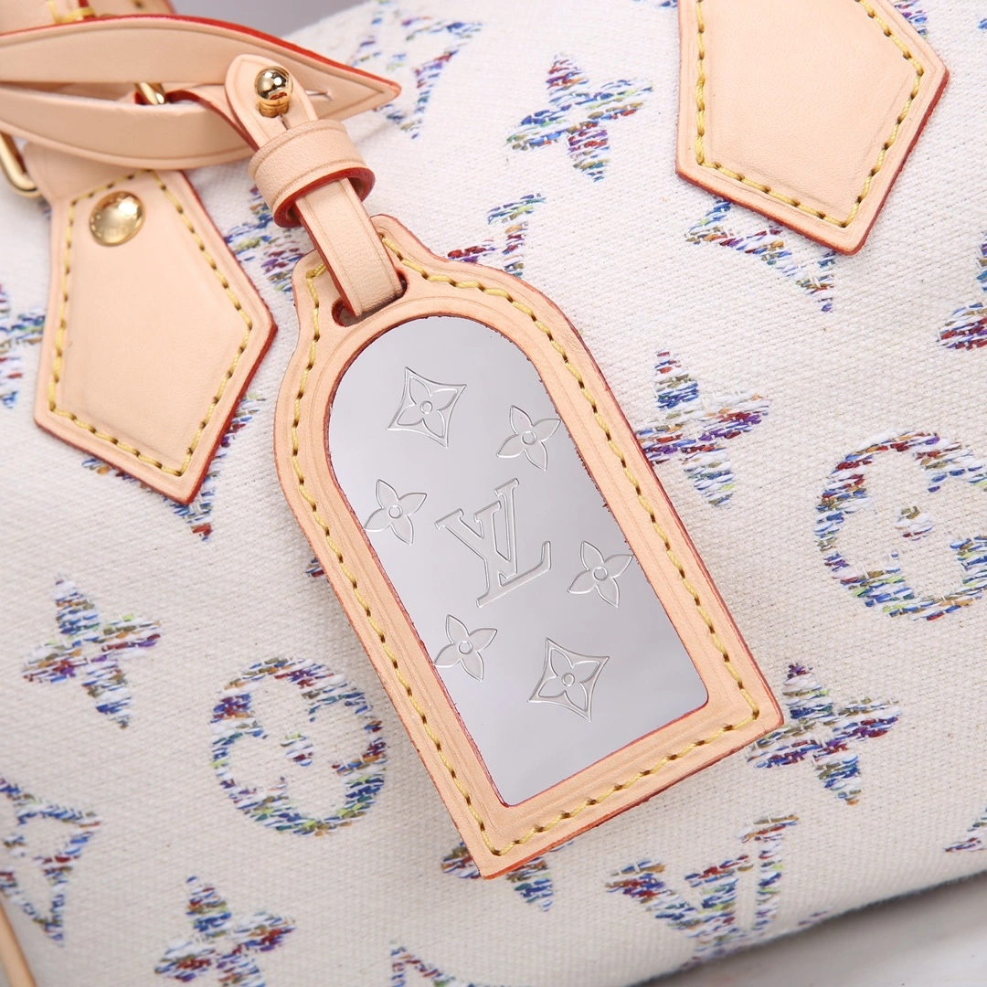 MOMO-- 8V M24709 high quality version Speedy Bandoulière 20 Nautical cowhide item:E-B000I0513