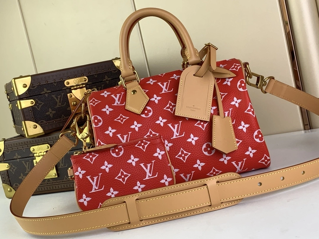 MOMO-- 8V M23425 high quality version Speedy P9 Bandoulière25 cowhide sheepskin item:E-B000C0238