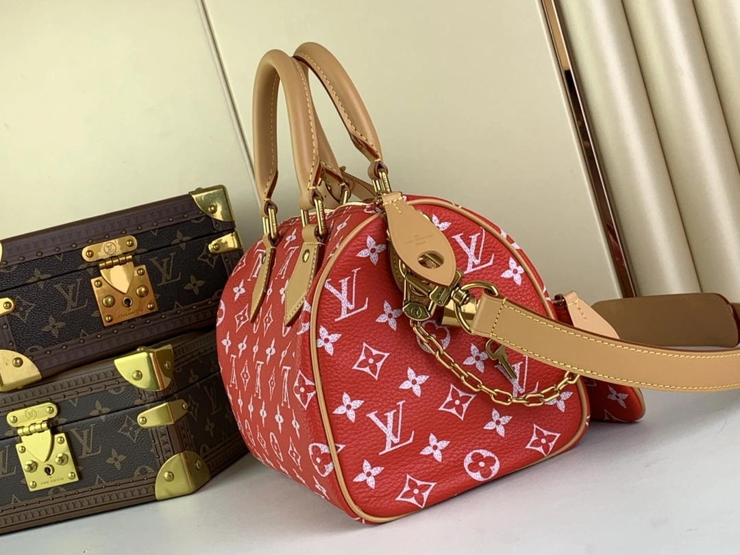 MOMO-- 8V M23425 high quality version Speedy P9 Bandoulière25 cowhide sheepskin item:E-B000C0238