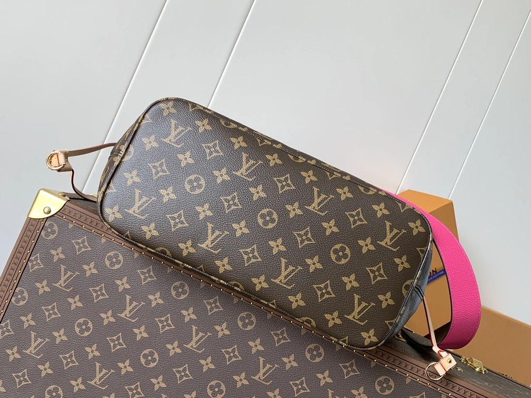 MOMO-- 8V M12257 high quality version Neverfull Bandoulière Inside Out cowhide item:F-B000A2114