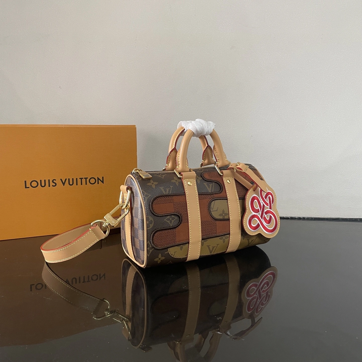 MOMO- 8V M15428 Keepall Bandoulière 25 Monogram Landscape high quality version item：E-B177I2413