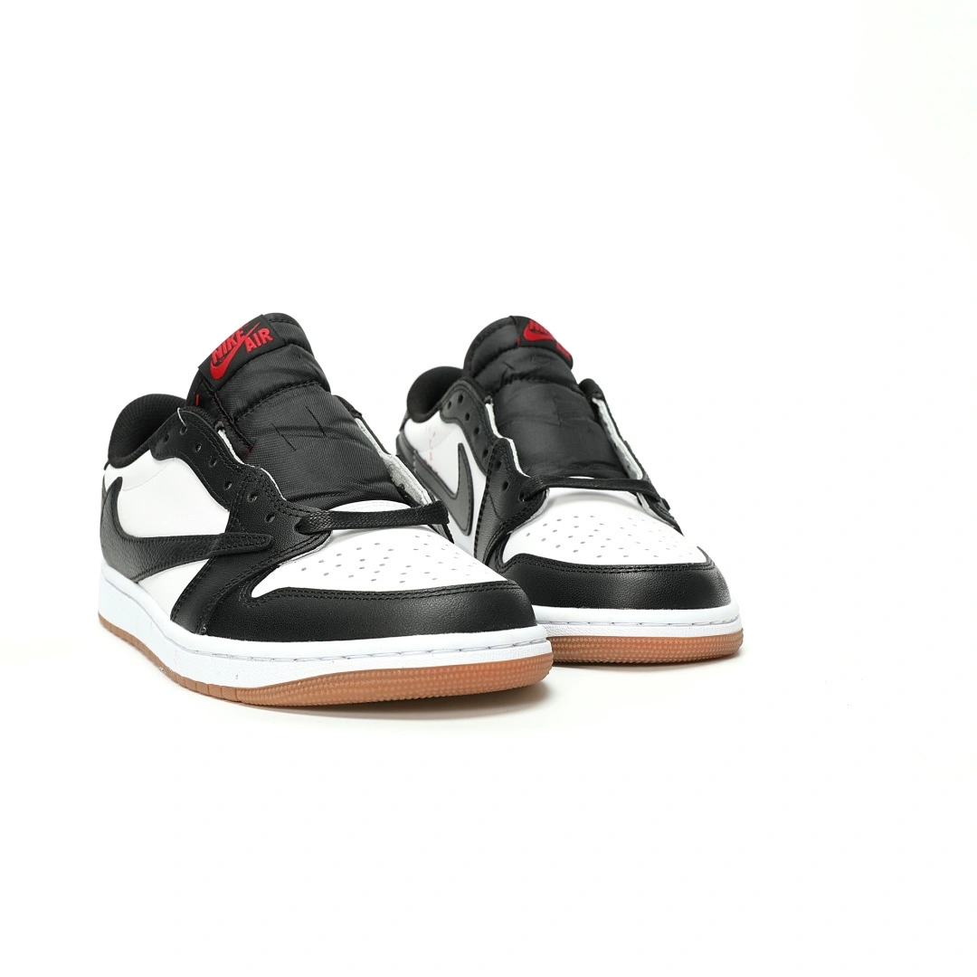 Flying pig-- 1ir Jor419 DZ4137-700(Team958-7.0Low) Tr1vis x 1ir Jor419 1 Low OG"Black White"AJ1 item: E-X000L2801B