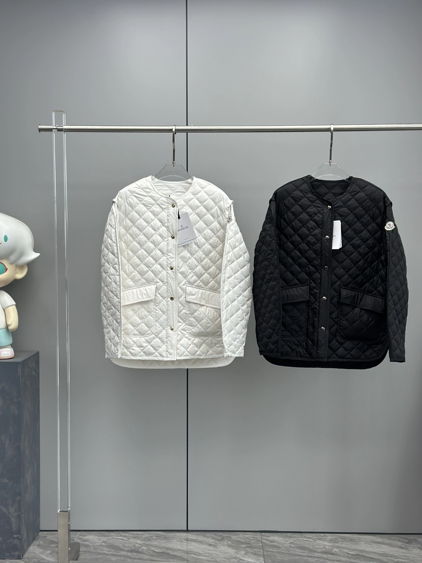 victoria- 7o9385r Corinto 90 white goose down down jacket oversized 2Colour item:D-F365I0718-2