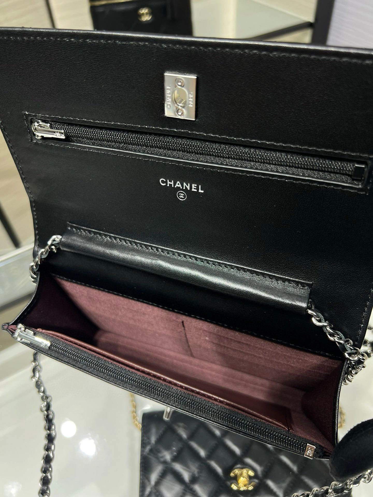 MOMO-- 3h1958 AP0250-Y01480-C3906 high quality version Ohanel sheepskin item:E-B000J1901