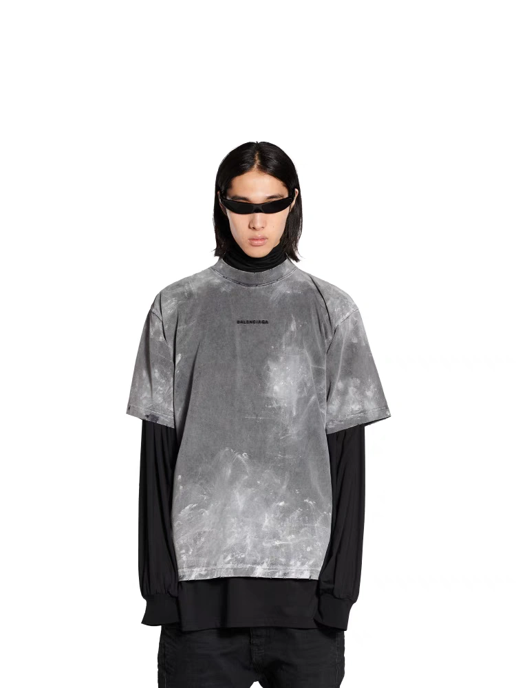 Gemini-- 218593i16 T shirt 280K high quality 280K cotton big cutting oversized item:E-FL29H3002