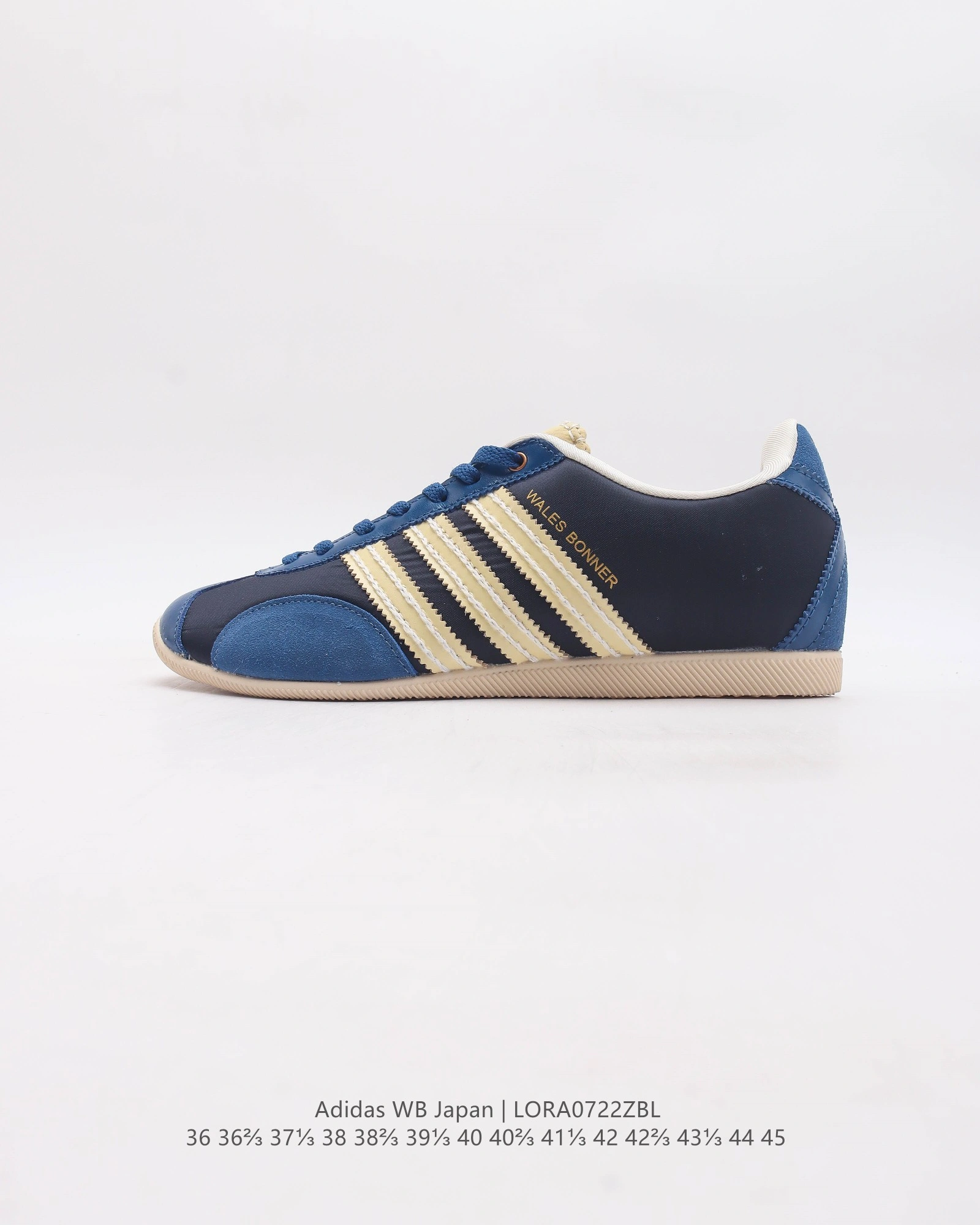 Flying pig-- 14i41s GZ3964 Wales Bonner x WB Japan Low”Cream White Dark Brown“WB item: E-X001L2235B