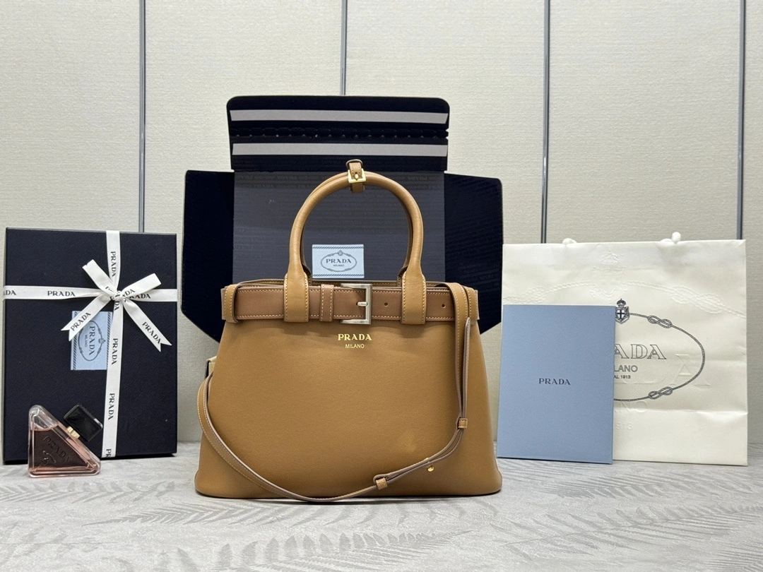 MOMO-- Pr141 1BA434_2CY9_F03BH high quality version Double Bag cowhide sheepskin item:E-B000K0640