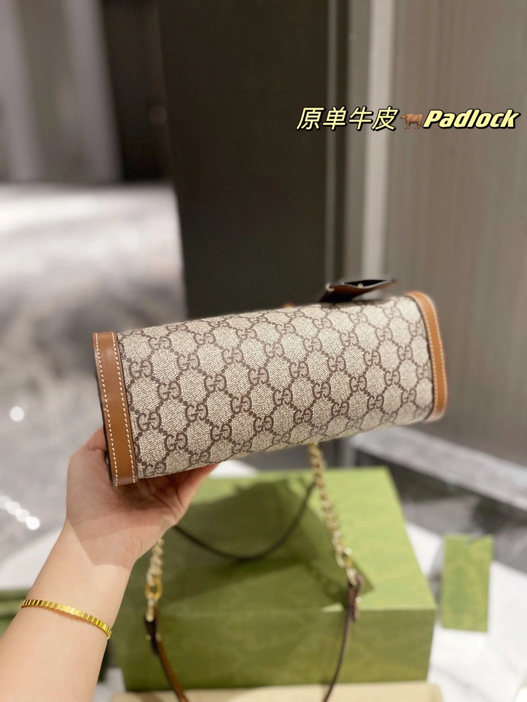 498156 cowhide Padlock item : BT-B299C1921