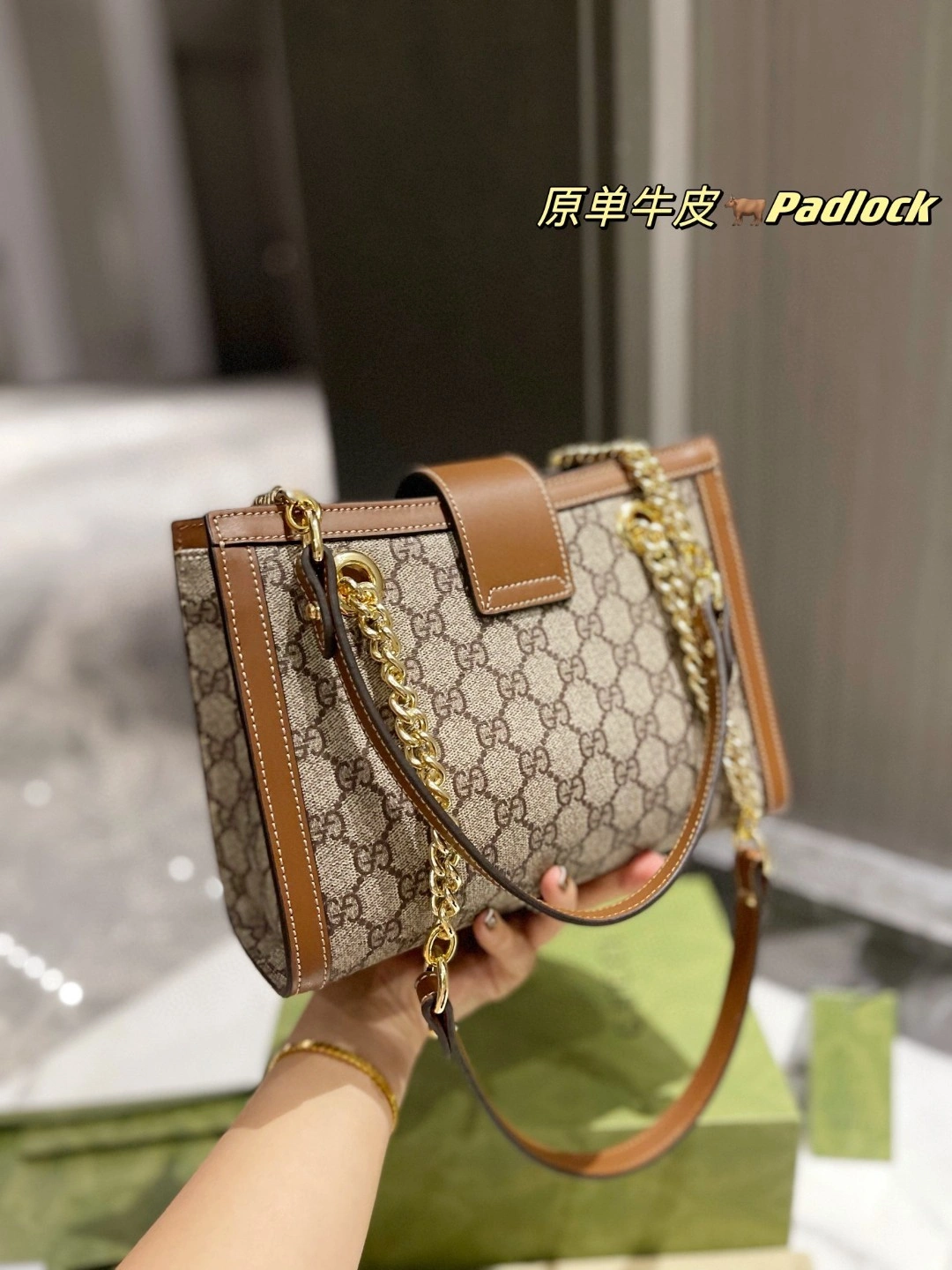 498156 cowhide Padlock item : BT-B299C1921