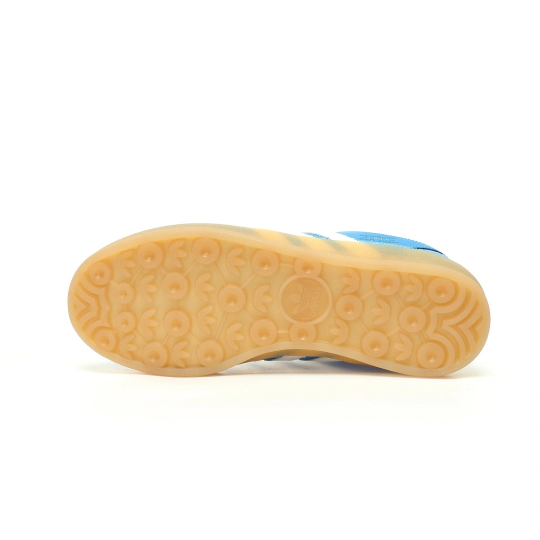 Flying pig-- 14i41s IF9734 Bad Bunny x Gazelle Indoor Trainers "San Juan Blue" item: E-X000L2529B