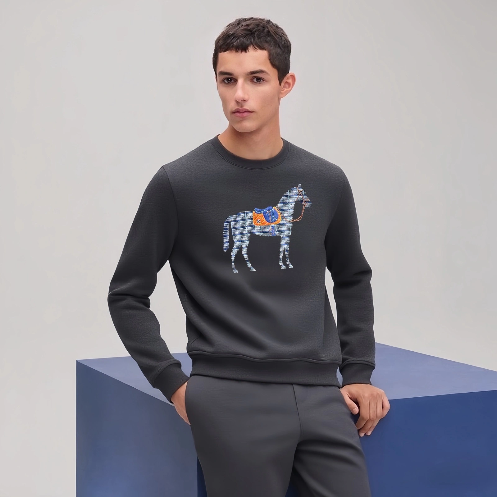 Bald Eagle- H5r75s high quality version Cotton embroidery oversized 2Colour item:E-F360K1037-2