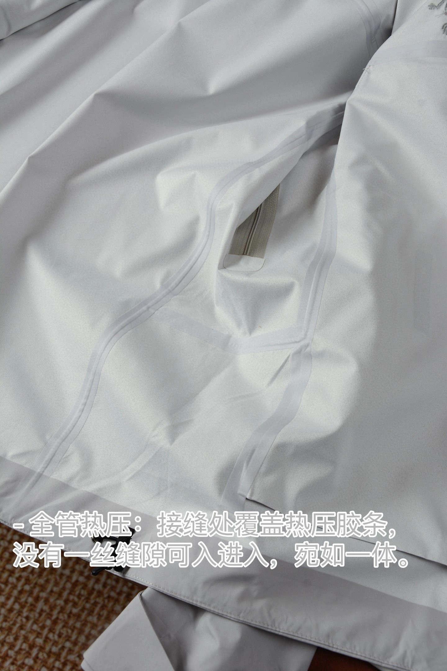 Bald eagle- 1r3t5ryx MACAI SHELL JACKET high quality version oversized 2Colour item:E-F020C3028-2