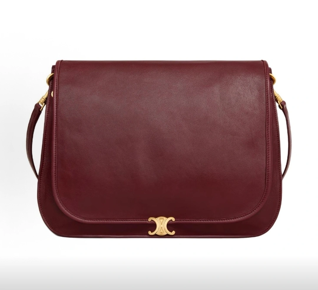 MOMO--358i95 123632T88-28PO high quality version sheepskin Soft Triomphe Besace item:E-B000L1612T