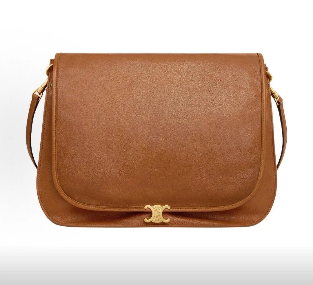 MOMO-- 358i95 123632T88-GFY5 high quality version sheepskin Soft Triomphe Besace item:E-B000L1613T