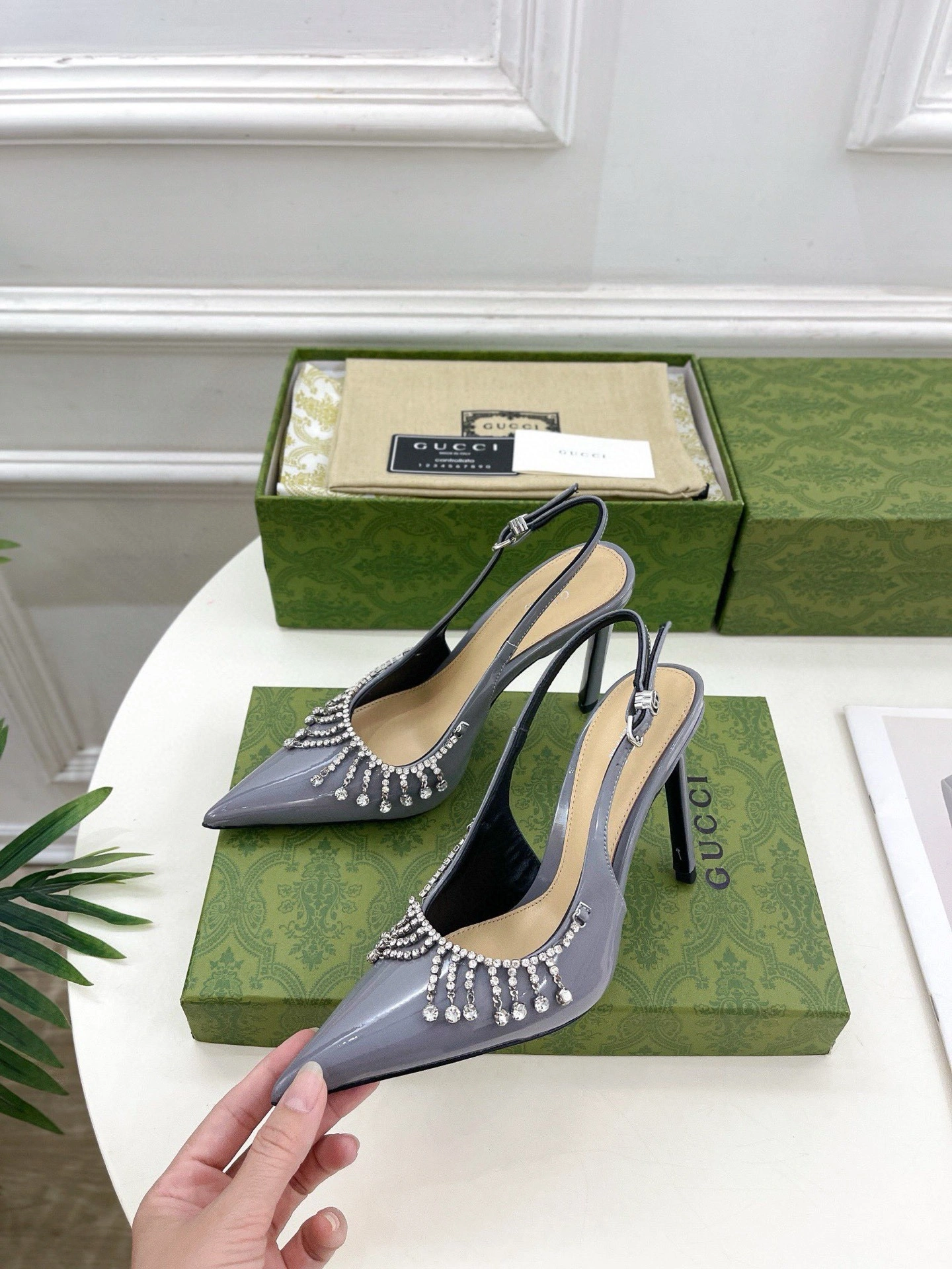 6u33i 805306 BNC00 1416 sheepskin Heel height：10CM item:ET-X543D4001
