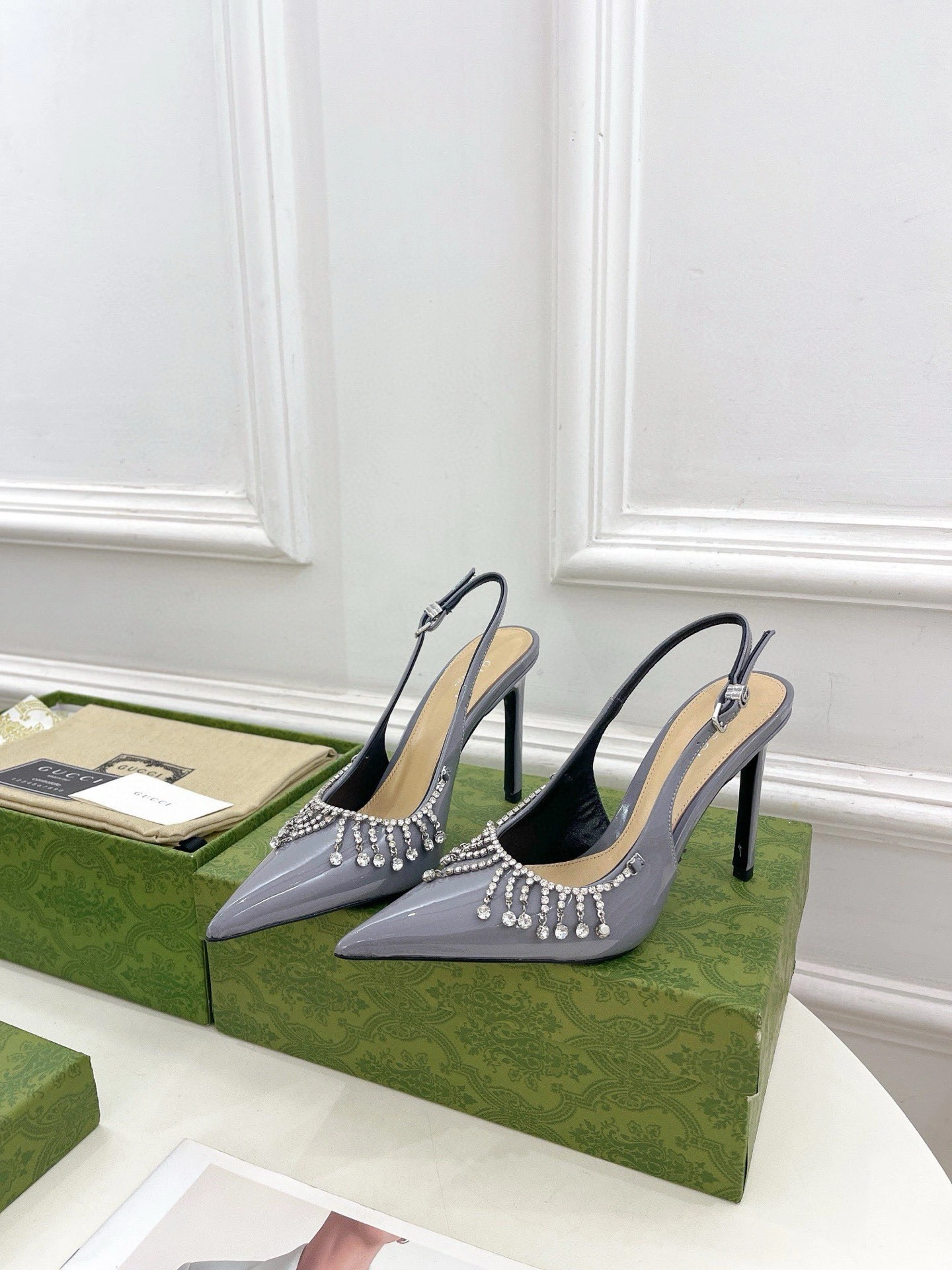 6u33i 805306 BNC00 1416 sheepskin Heel height：10CM item:ET-X543D4001