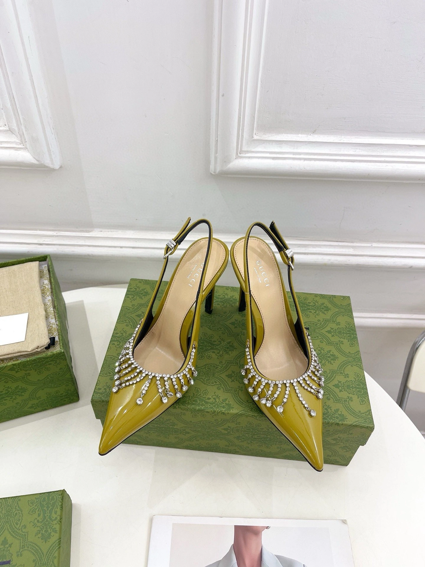 6u33i 805306 BNC00 3103 sheepskin Heel height：10CM item:ET-X543D4004