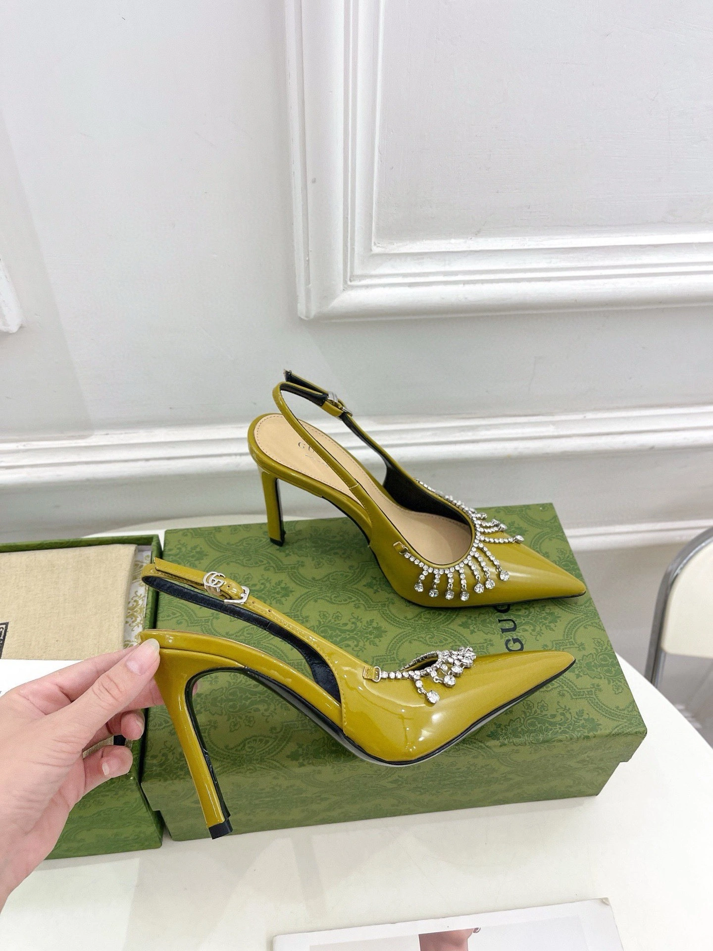 6u33i 805306 BNC00 3103 sheepskin Heel height：10CM item:ET-X543D4004