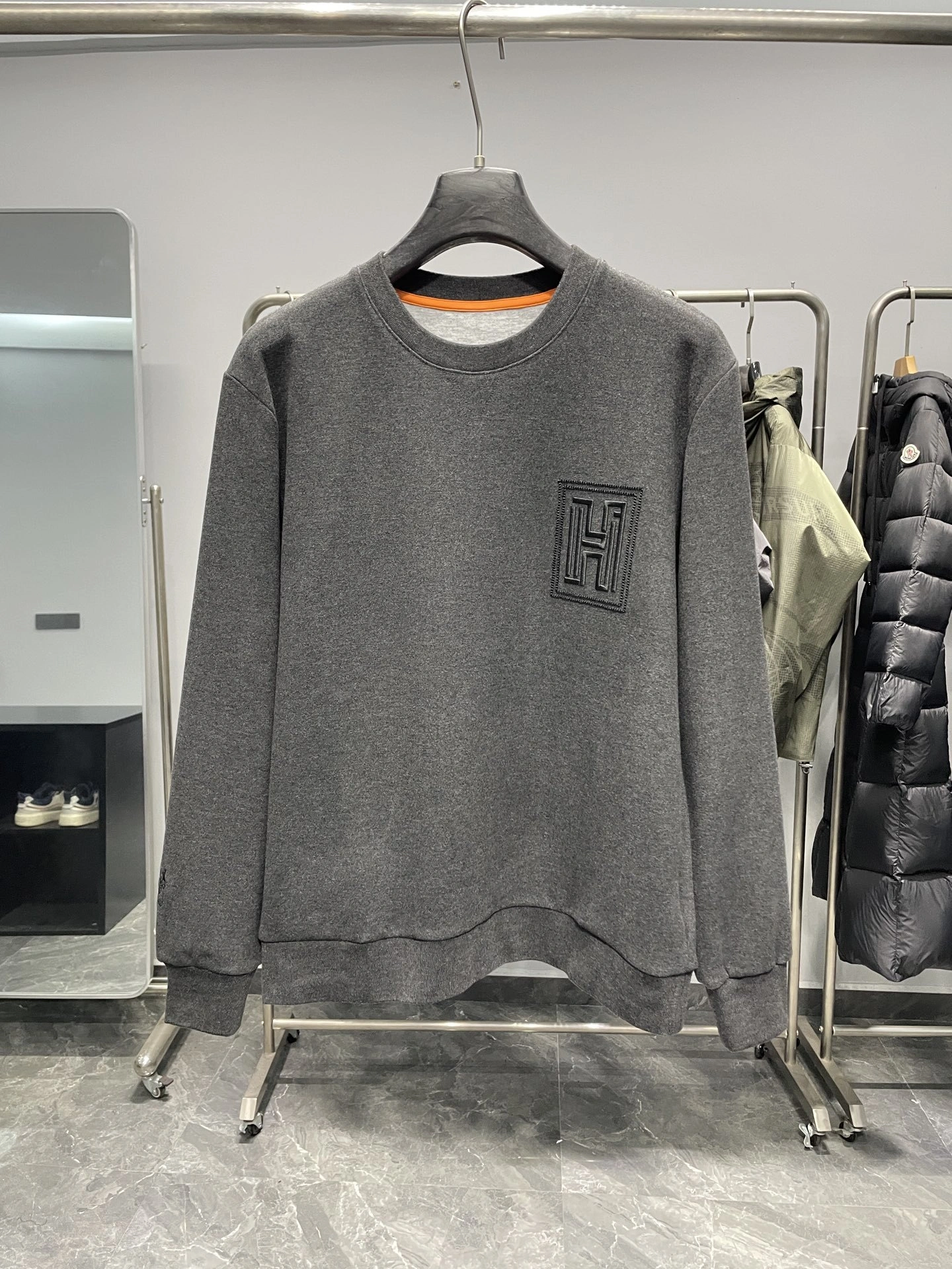 Bald Eagle-- H5r75s high quality version embroidery cashmere oversized 2Colour item:E-F360K1818-2