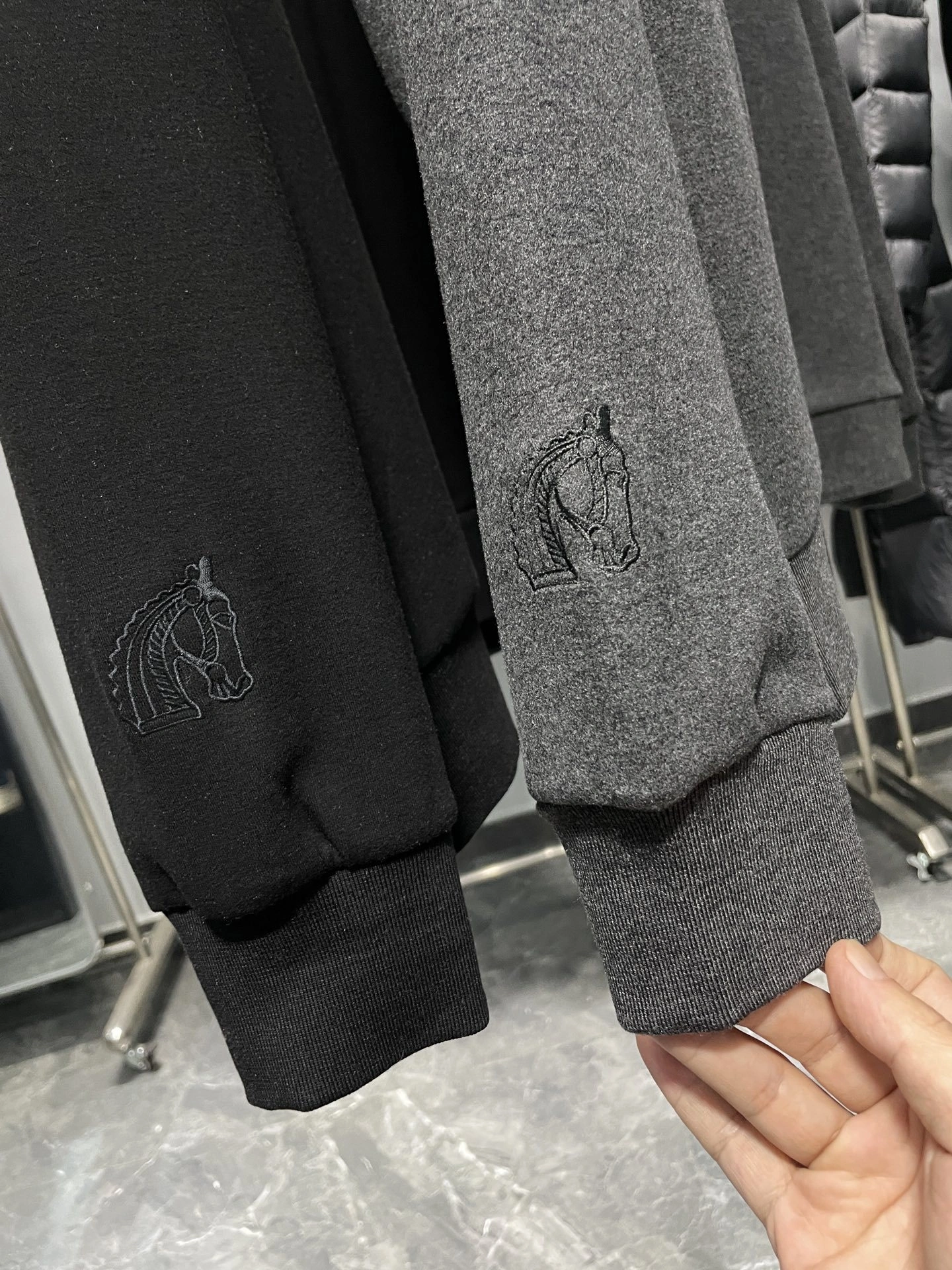 Bald Eagle-- H5r75s high quality version embroidery cashmere oversized 2Colour item:E-F360K1818-2