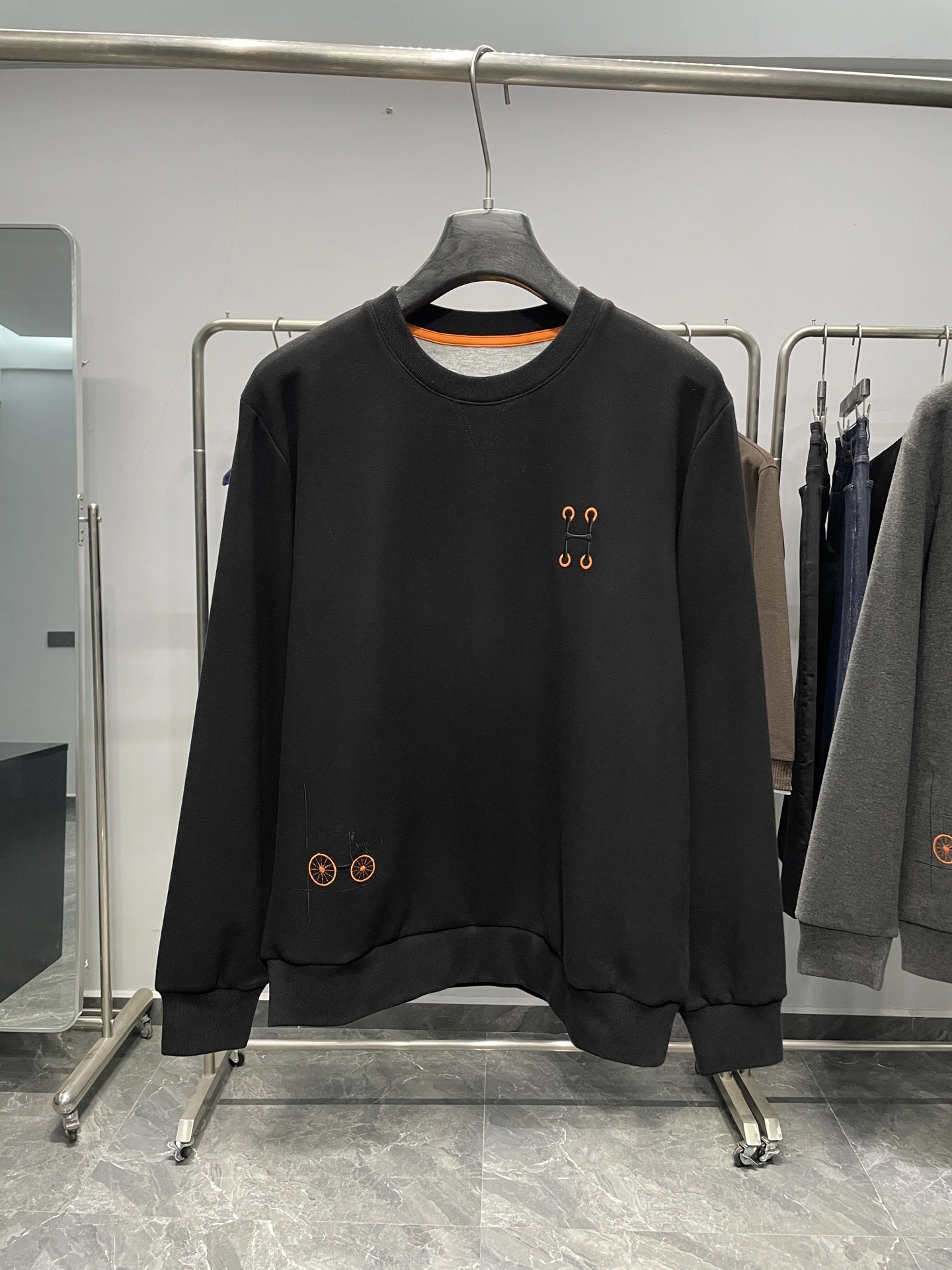 Bald Eagle-- H5r75s high quality version embroidery cashmere oversized 2Colour item:E-F360K1819-2