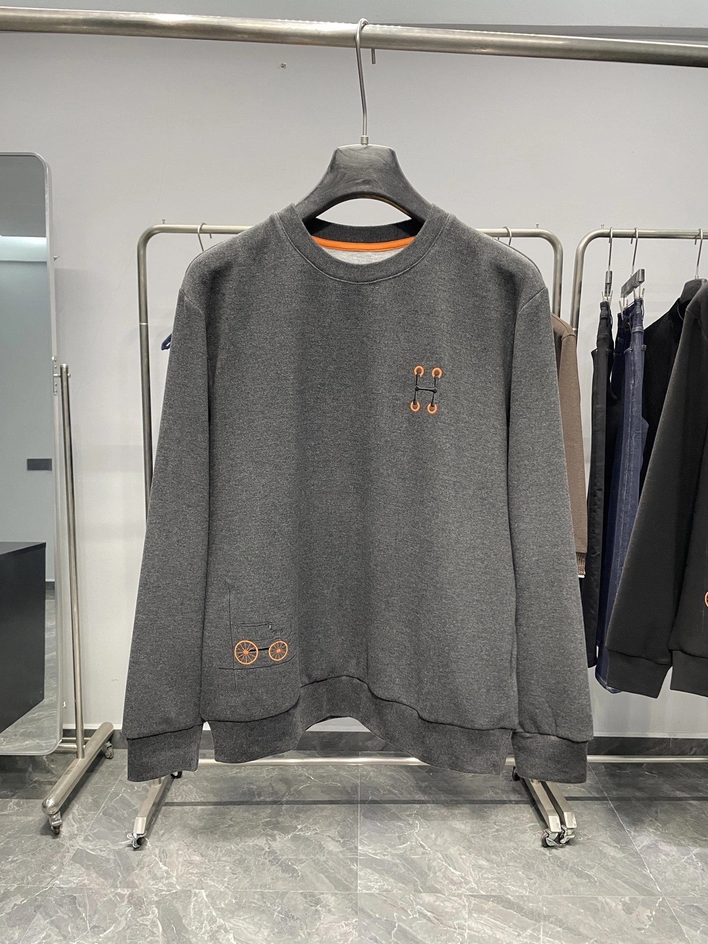 Bald Eagle-- H5r75s high quality version embroidery cashmere oversized 2Colour item:E-F360K1819-2