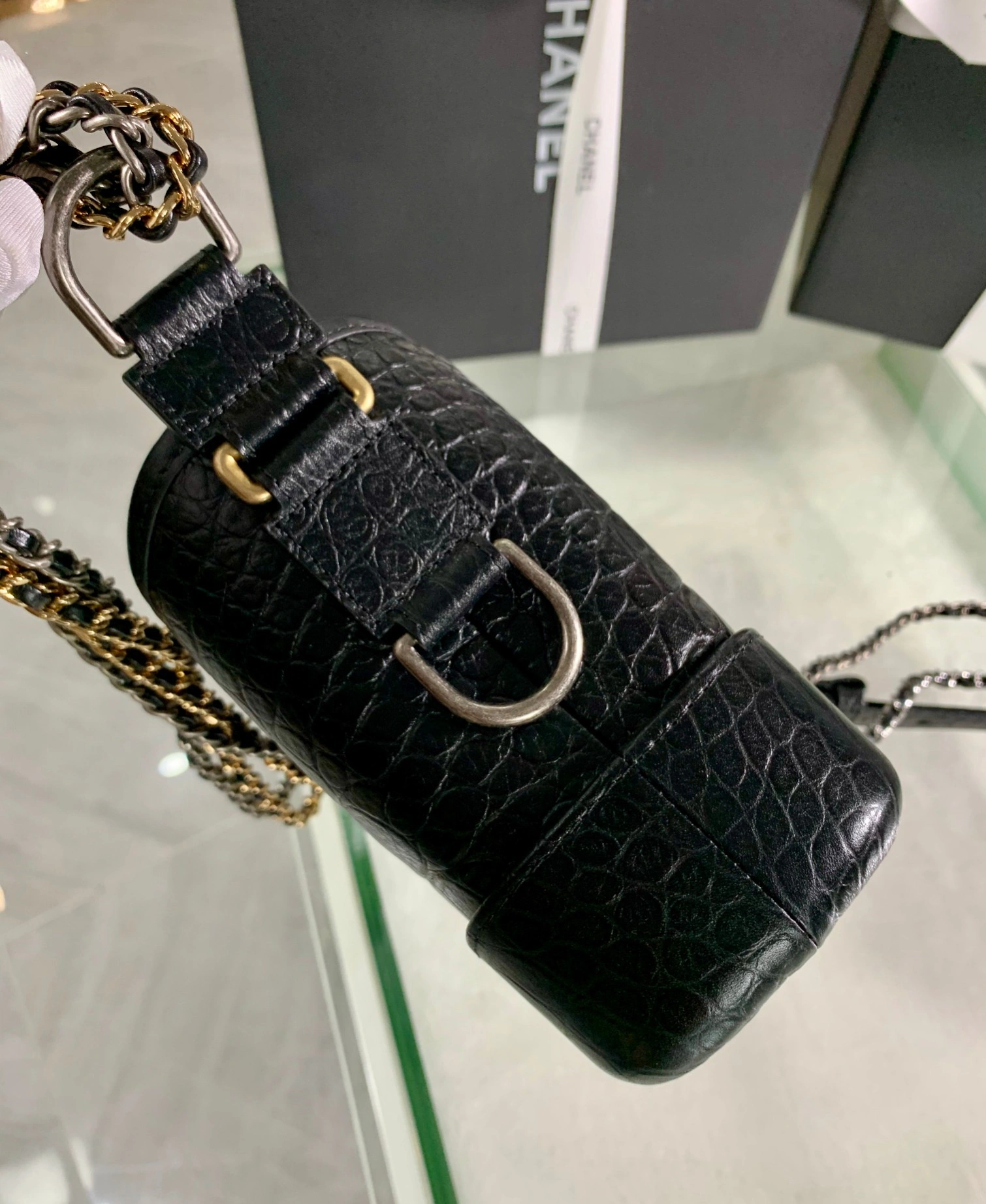 Custombag-- AS0865-B00815-94305 high quality version Leather crocodile-embossed item：C-B803D0767