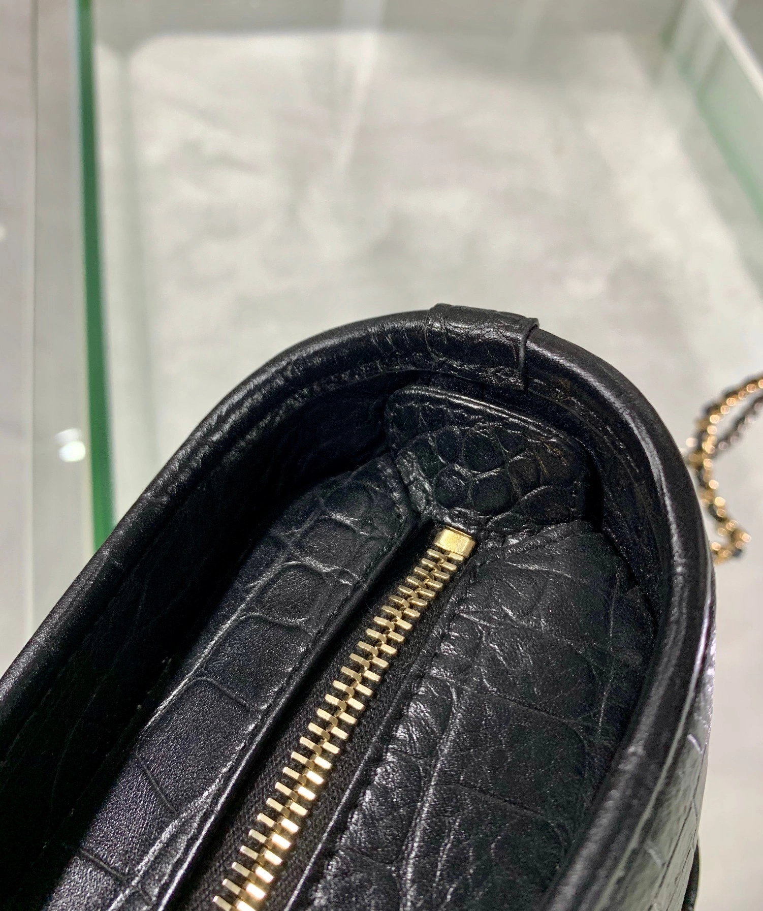 Custombag-- AS0865-B00815-94305 high quality version Leather crocodile-embossed item：C-B803D0767