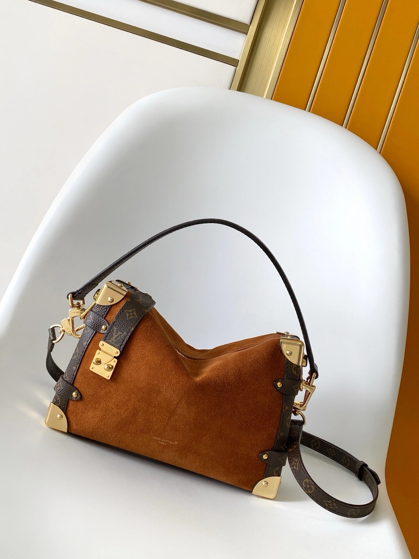 MOMO-- 8V M15072 high quality version Side Trunk Back to School cowhide item:E-B000J1803