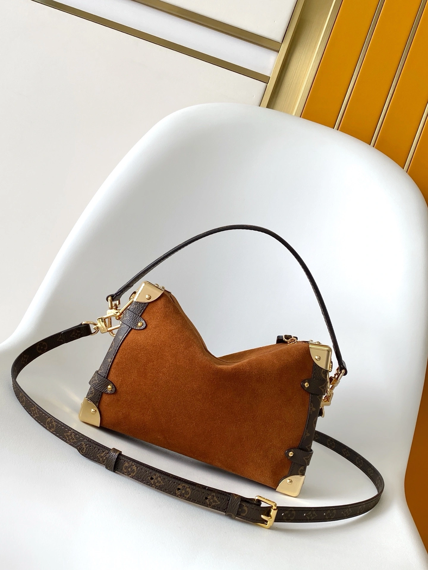 MOMO-- 8V M15072 high quality version Side Trunk Back to School cowhide item:E-B000J1803