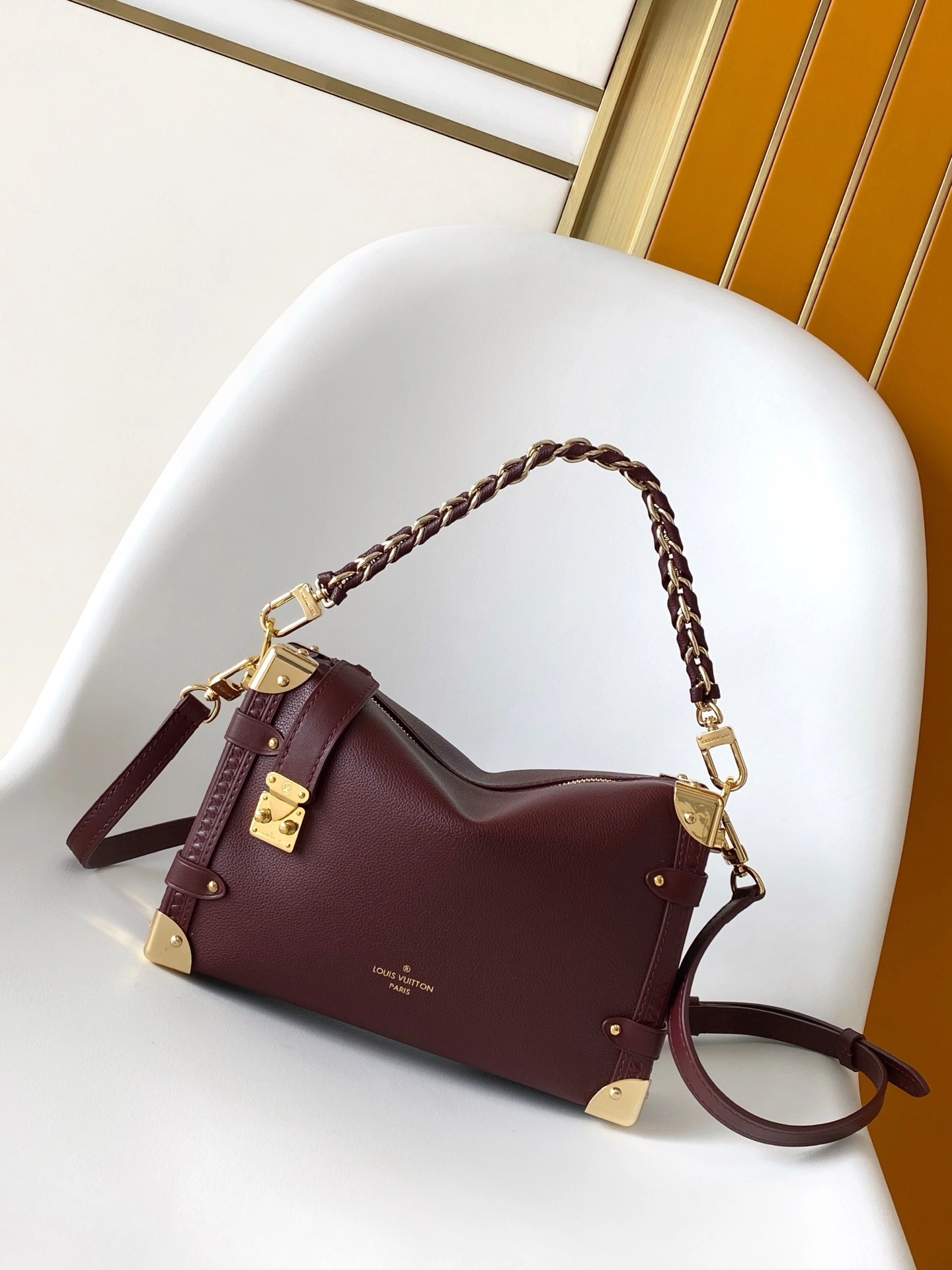 MOMO-- 8V M25669 high quality version Side Trunk Back to School cowhide item:E-B000J1819