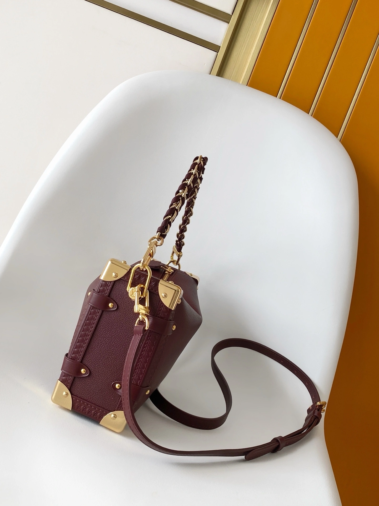 MOMO-- 8V M25669 high quality version Side Trunk Back to School cowhide item:E-B000J1819